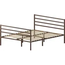 Полуторная кровать Домаклево Металика Г4+Г3 120х200 (коричневый)
