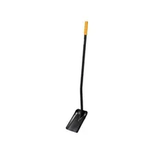 Лопата совковая с ручкой Solid FISKARS (черная)