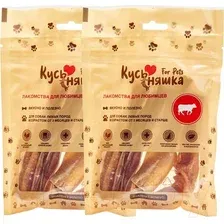 Набор лакомств для собак Кусьняшка Корень бычий (2уп)