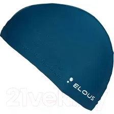 Шапочка для плавания Elous ELS212 (подростковый, синий)