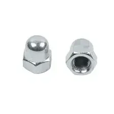 STARFIX SMZ1-36214-10 Гайка М6 колпачковая, цинк, DIN 1587 (10 шт в зип-локе)