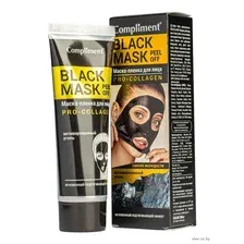 Маска-пленка для лица "Black mask. Pro-collagen" (80 мл)