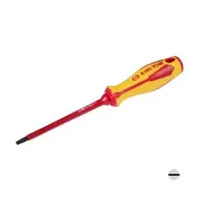 Отвертка плоская SL5,5х125 мм диэлектрическая KING TONY 14725505