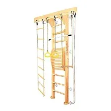 Детский спортивный комплекс Kampfer Wooden Ladder Maxi Wall (3м, натуральный/белый)