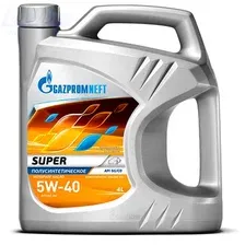 Моторное масло Gazpromneft Super 5W-40 SG/CD 4л