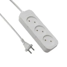 Удлинитель Electraline 62003 (3м, белый)