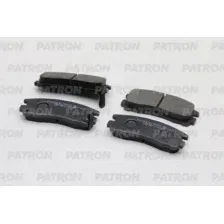 Колодки тормозные дисковые задн HYUNDAI SANTAMO 99-01 MITSUBISHI 3000 GT 92-99 ECLIPSE 95-99 GALANT 92-01 произведено в К PATRON PBP803KOR