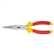 Длинногубцы прямые Insulated 200мм. 2К рукоятки Matrix 17103