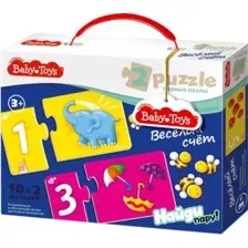 Мозаика/пазл Baby Toys Веселый счет 02513
