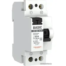 Устройство защитного отключения EKF Basic elcb-2-63-100e-sim