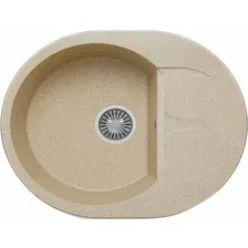 Мойка кухонная Polygran Atol-620 (опал)