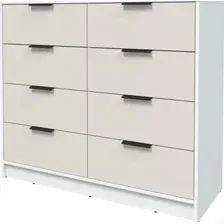 Комод Интерлиния Концепт КТ-К117 Глосс (белый платинум/кашемир)