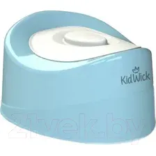 Детский горшок Kidwick Мини KW010202 (голубой/белый)