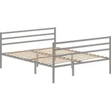 Кровать Домаклево Металика Г3+Г3 160x200 (серый)