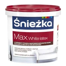 Латексная краска Sniezka Max White Latex, 1 л