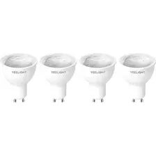 Умная светодиодная лампочка YEELIGHT GU10 Smart Bulb W1 (4 шт)