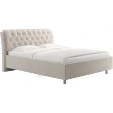 Кровать Сонум Olivia 160x200 (рогожка песочный)