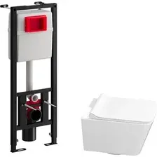 Унитаз подвесной Керамин Тобаго R МЛ Slim + Ани Пласт WC1010