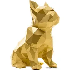PaperCraft PAPERRAZ Бульдог Жульен (золотой)