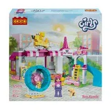 Конструктор "Игровая площадка для животных" (244 детали)