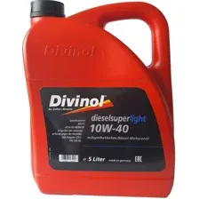 Моторное масло Divinol DieselSuperlight 10W-40 5л