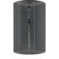 Душевая кабина Domani-Spa Simple 100x100 DS01Sm110LGrT00.Gt-V1.2-Black