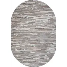 Ковер для жилой комнаты Merinos Sierra F352-OVAL-CREAM-BLUE (1.8x2.5)