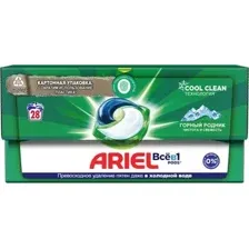 Капсулы для стирки Ariel Горный родник (28 шт)
