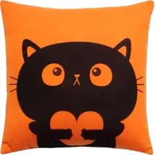 Подушка декоративная MATEX Meow / 37-804 (коралловый)