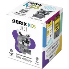 Конструктор QBRIX Kids Зоопарк. Енот 30046