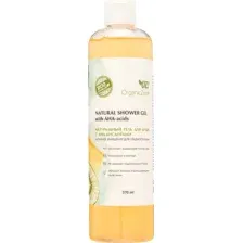 Гель для душа Organic Zone С АНА-кислотами Активное очищение для гладкой кожи (370мл)