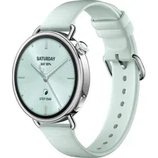 Умные часы Xiaomi Watch S4 41mm M2502W1 / BHR080CGL (Fluororubber Strap Mint Green)