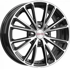 Литой диск K&K Меандр (КС879) 16x6" 4x100мм DIA 54.1мм ET 49мм Алмаз черный