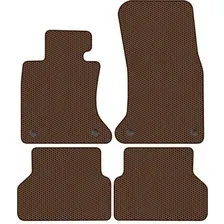 Комплект ковриков для авто Alicosta BMW 5-Series V (универсал, седан / E61, E60) 2003 - 2010 (коричневый, сота)
