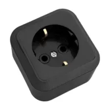 Розетка Bylectrica РА16-254 (черный)