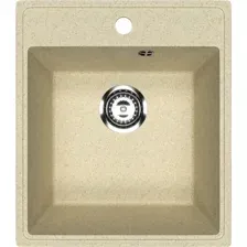 Кухонная мойка Mixline ML-GMU02 556714 (бежевый камень)
