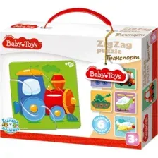Мозаика/пазл Baby Toys Транспорт 02502