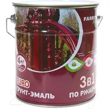 Грунт-эмаль Olecolor По ржавчине (4кг, черный)
