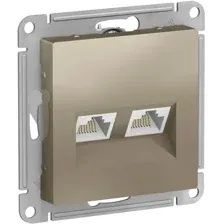 Розетка компьютерная Systeme Electric AtlasDesign ATN000585