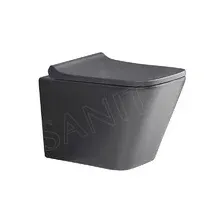 Подвесной унитаз WeltWasser Gelbach 041 MT-GR (серый матовый)