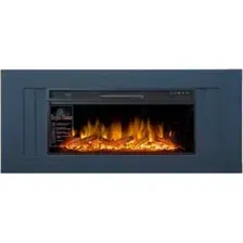 Каминокомплект Смолком Line V42 + Vision + 42 LOG LED (черный)