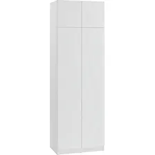 Шкаф Soma Lord Lite 2-х створчатый 80x240 (белый)