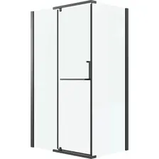 Душевой уголок Grossman Pragma 120x80x195 120.K33.03.1280.21.00 (черный матовый/прозрачное стекло)