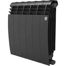 Биметаллический радиатор Royal Thermo BiLiner B 500 Черный (6 секций)