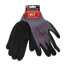 Перчатки защитные DLT С латексным покрытием / 3760 (XXL)