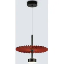 Подвесная люстра Ambrella LH72613 BK/RD (черный/красный)