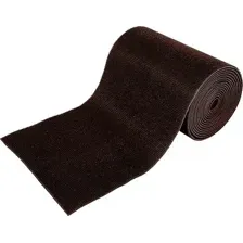 Коврик грязезащитный VORTEX Дорожка Травка 90x1500 / 24002 (темно-коричневый)