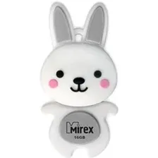 USB-накопитель Mirex 16GB, 13600-KIDRBG16, rabbit grey