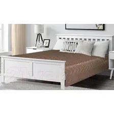 Покрывало Nivasan Модерн 210x240 / P.Md 210-8 (коричневый)