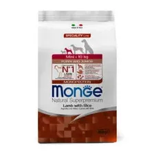 Сухой корм Monge Dog Speciality Line Monoprotein Mini корм для щенков мелких пород, из ягненка с рисом 800гр
